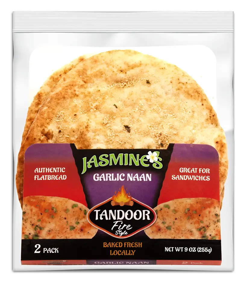 Jasmine's Garlic Naan